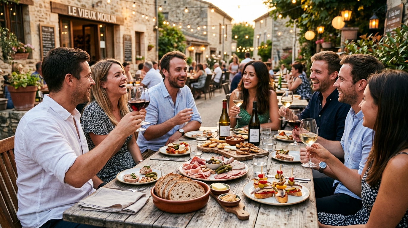 Soirée tapas gourmande et ambiance de fête