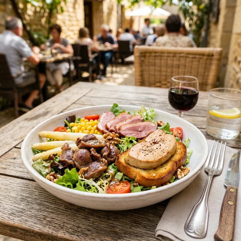 Assiette fraîcheur gourmande du Sud-Ouest